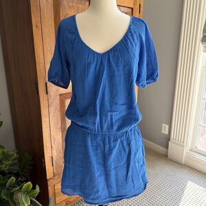 JCrew Women’s Gauze Drop Waist Dress / Coverup Size Small